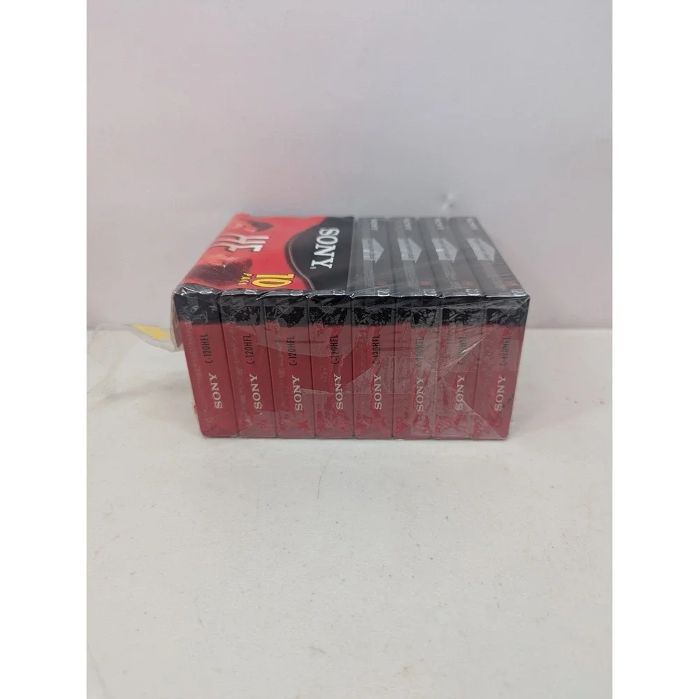 Sony HF 120 High Fidelity Blank Audio Cassette Tapes C 120HFL Sealed Lot of 8
